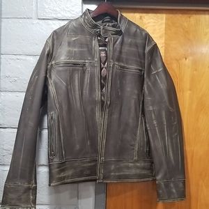 Men's Large Ultimo Fashion Leather Jacket
